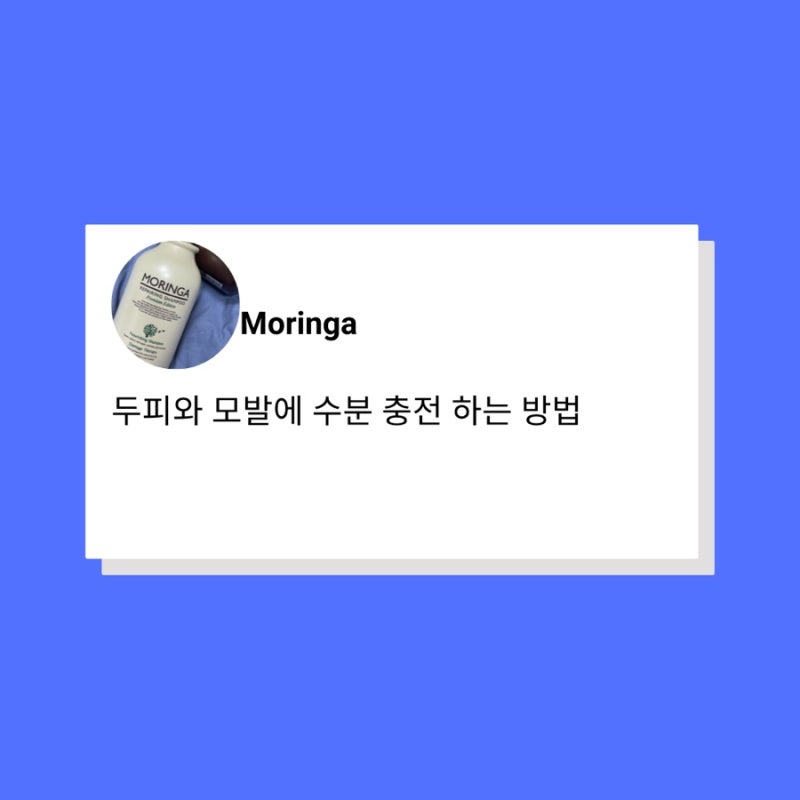 바론 모링가 샴푸&트리트먼트