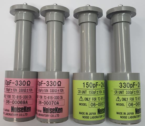  Capacitor-resistor unit (150PF-330ohm, 330PF-330ohm, 150PF-2Kohm, 330PF-2Kohm) TC-815 호환 ISO10605 규격