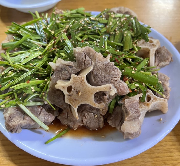 비싸지만 맛있는 영등포 대한옥 꼬리수육