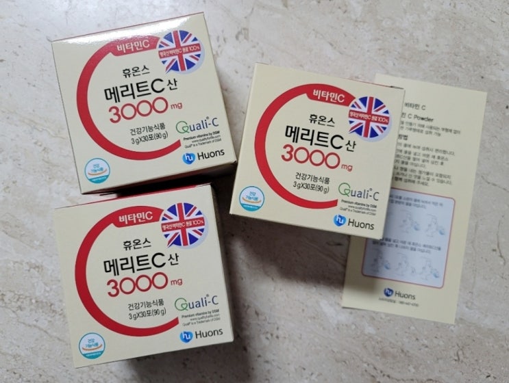  휴온스 메리트 C 산 3000mg 고함량 비타민C