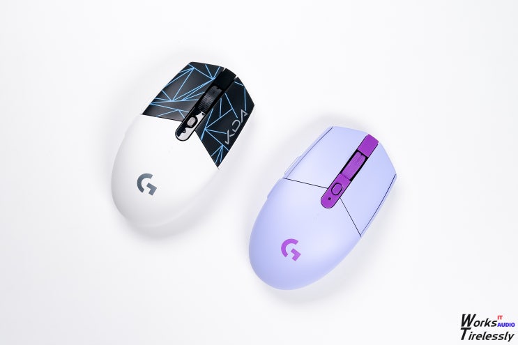 디자인 예쁜 무선 게이밍 마우스 추천, 로지텍 G304 KDA 개봉기
