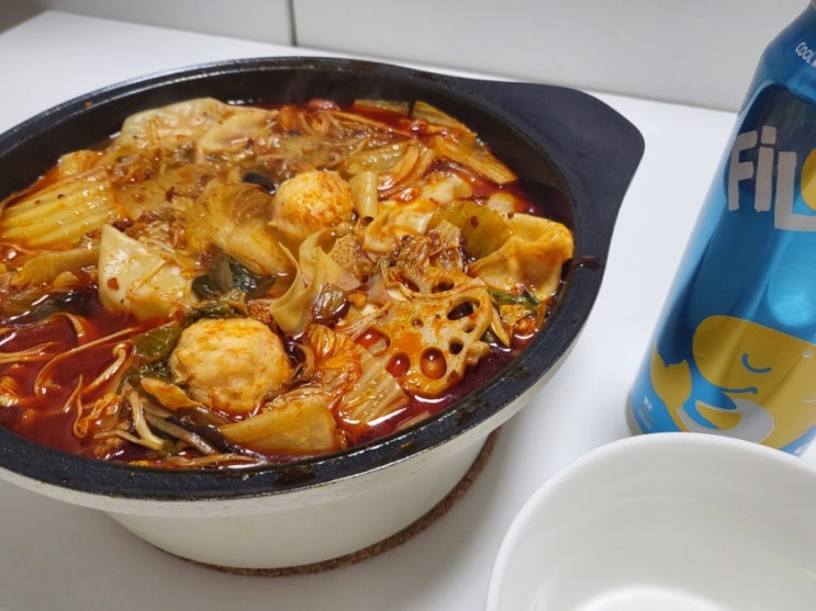  진지아 / 송리단길 맛집 최형진셰프의 진지아 마라곱창전골을 집에서