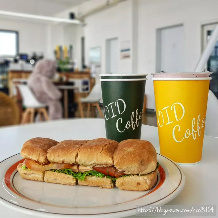  경산 정평동 브런치 카페, 바질페스토 샌드위치가 맛있었던 오이드커피(OID COFFEE)