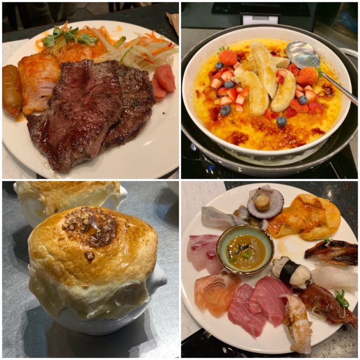 부산 해운대 더파티 - 맛있는 음식의 향연! 한식, 중식, 일식 등 디저트와 커피까지! (전 메뉴 사진 포함)