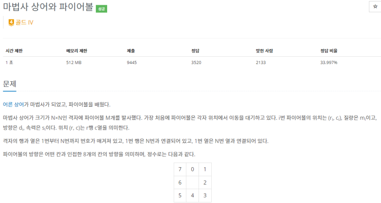  boj_20056_마법사 상어와 파이어볼