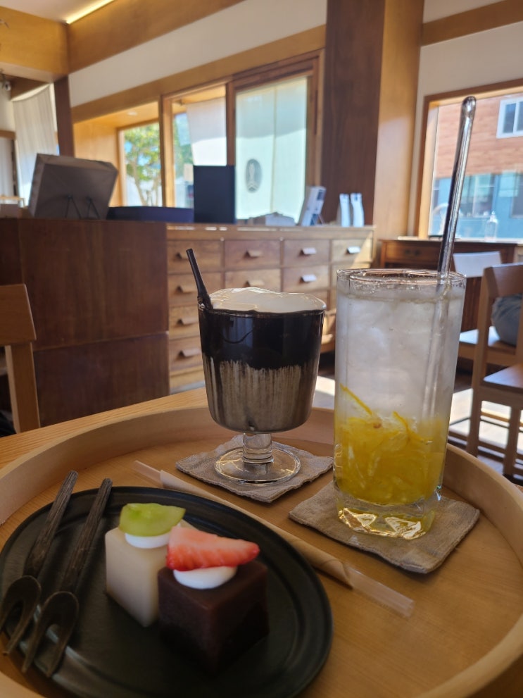 [경남-남해] 고즈넉한 카페와 로컬푸드(특산물) - 앵강마켓