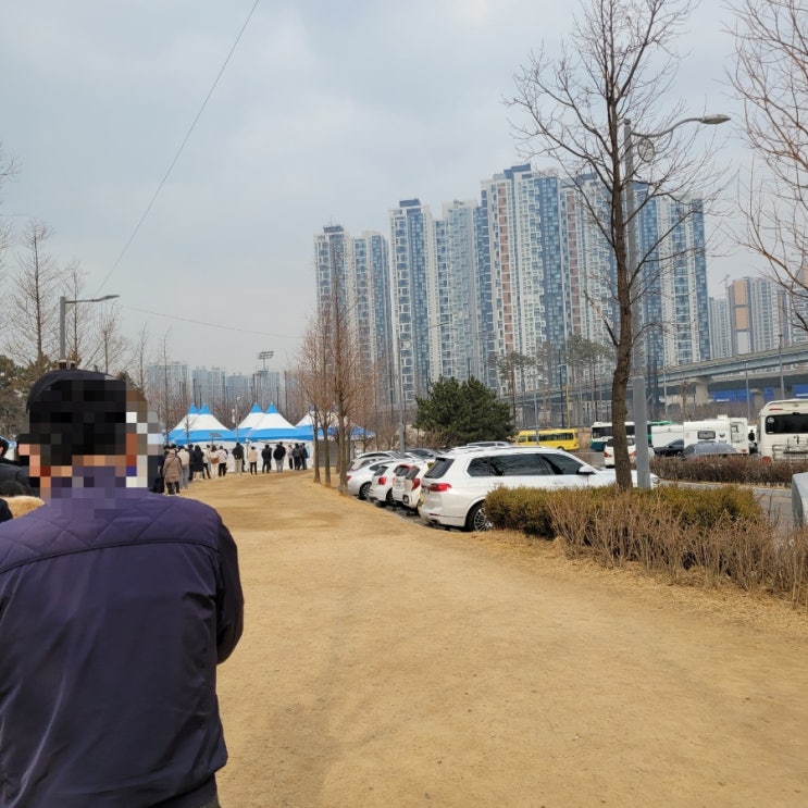 송도달빛축제공원 임시선별진료소 검사속도 빨라요