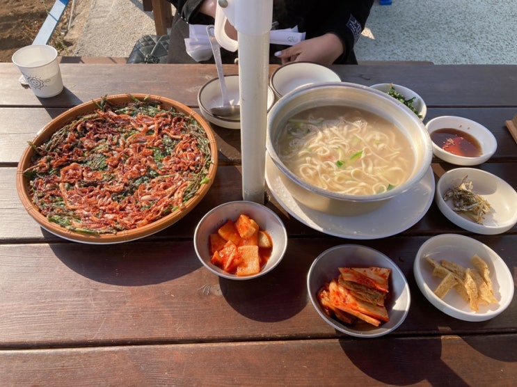  남해 신혼여행 맛집 : 다랭이맛집에서 맛과 경치에 취하다