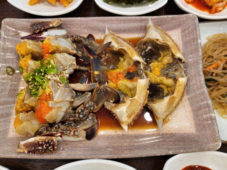  주차편한 강남간장게장맛집 "꽃지"