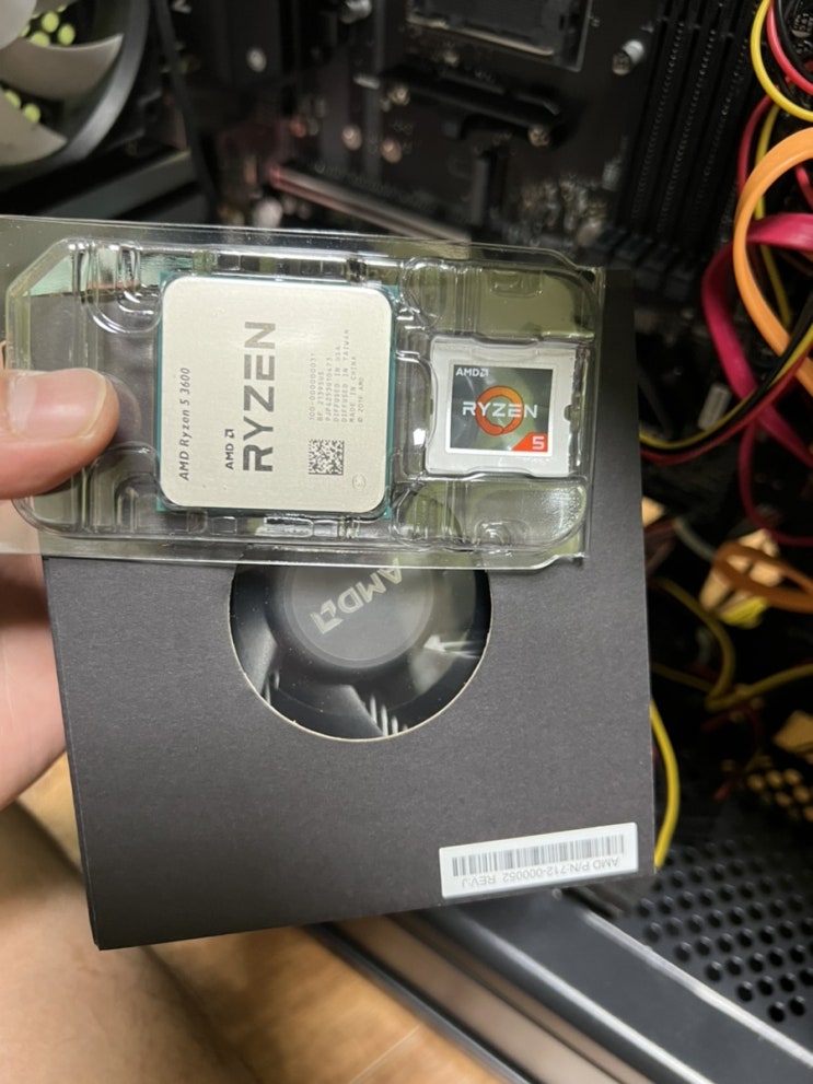  [컴퓨터]AMD Ryzen 5 3600 CPU 나혼자 교체 후기