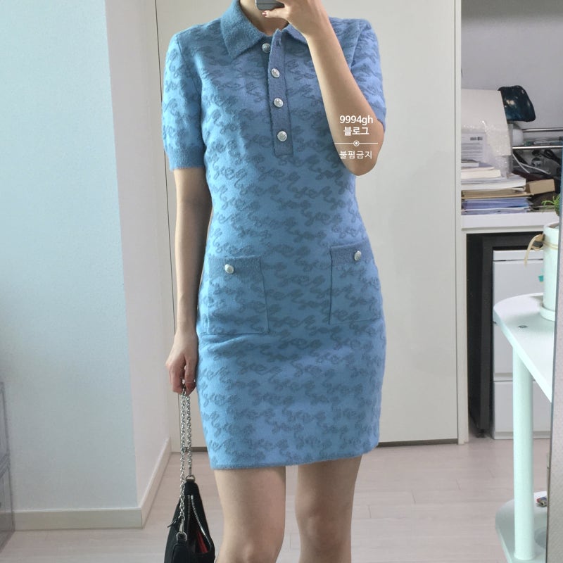 마쥬 자카드 니트 원피스 리뷰 :) MAJE MOETIC JACQUARD DRESS REVIEW / 미국 마쥬 세일 득템 !