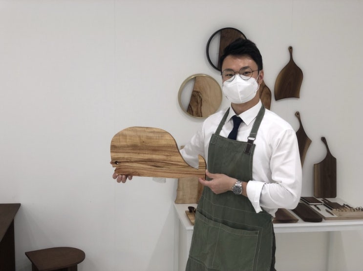 송도 직장인 취미로 좋은 DIY 목공방 원데이클래스 도마 만들기 체험