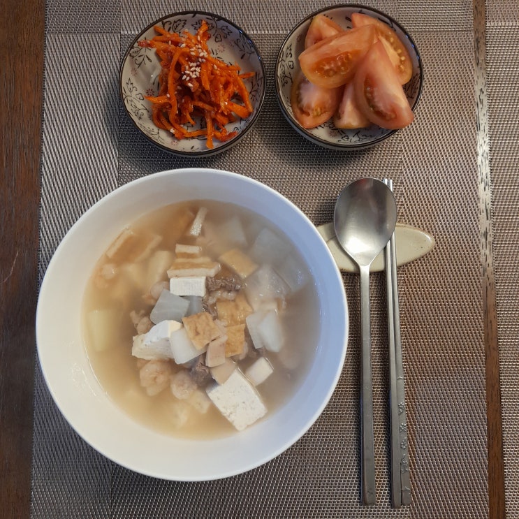 소고기 탕국으로 제사 탕국 끓이기