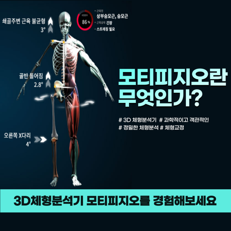 3D 체형분석기 모티피지오 도입!