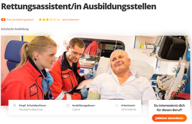 [아우스빌둥] 독일에서 응급구조사로 취업하기, 응급구조사도 해외취업 가능하다!