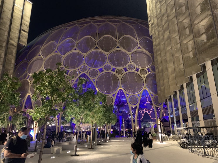  2020 두바이 엑스포  좋아도 너무 좋았다!   첫번째 Al Wasl Plaza