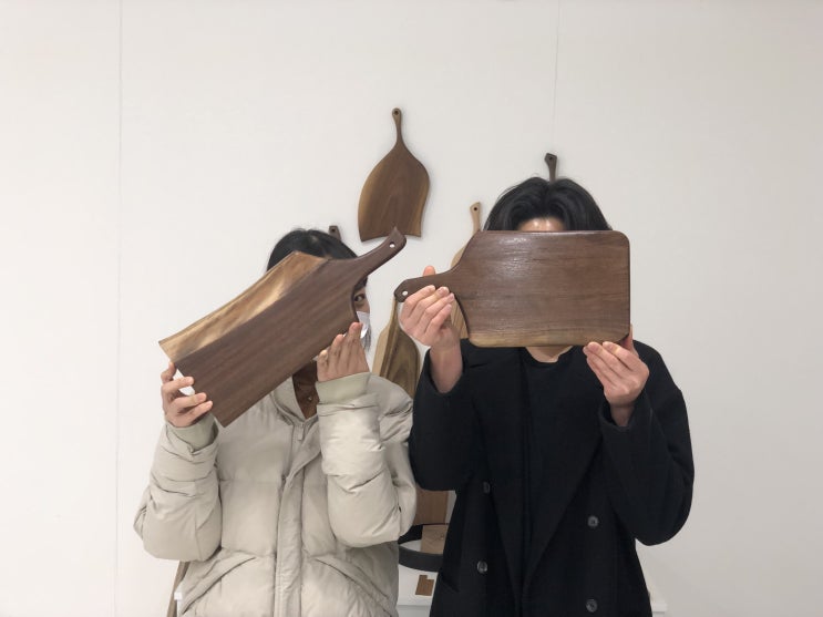 인천목공방 원데이클래스 나무도마만들기