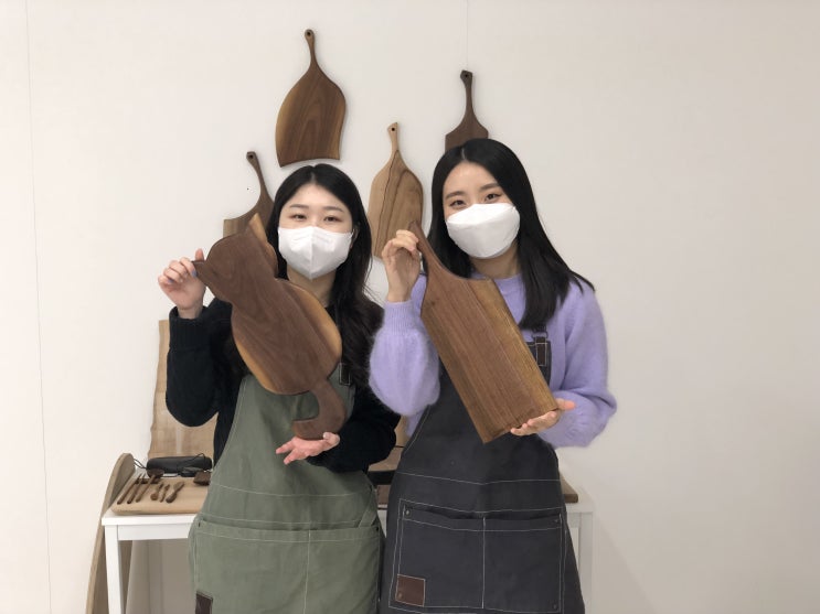  인천목공방 엘로힘 우드워킹 플레이팅도마,원목도마,나무도마 원데이클래스 후기