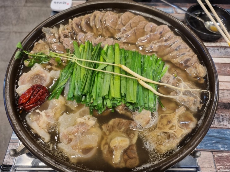  경북도청 맛집 황해수육 도청점 소꼬리 스지 아롱사태로 몸보신 제대로