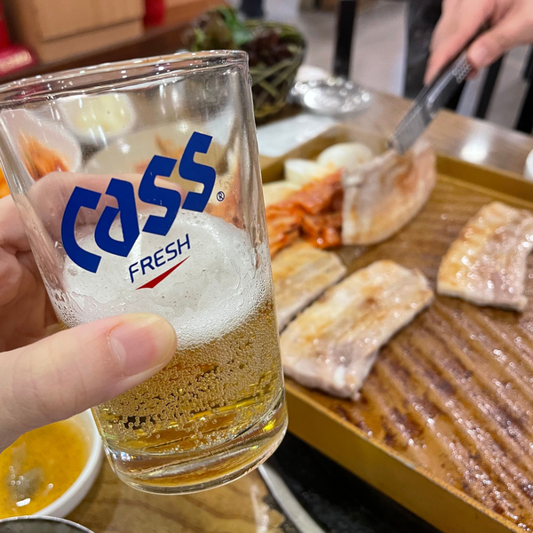  신논현삼겹살맛집 참이맛감자탕에서 회식하기