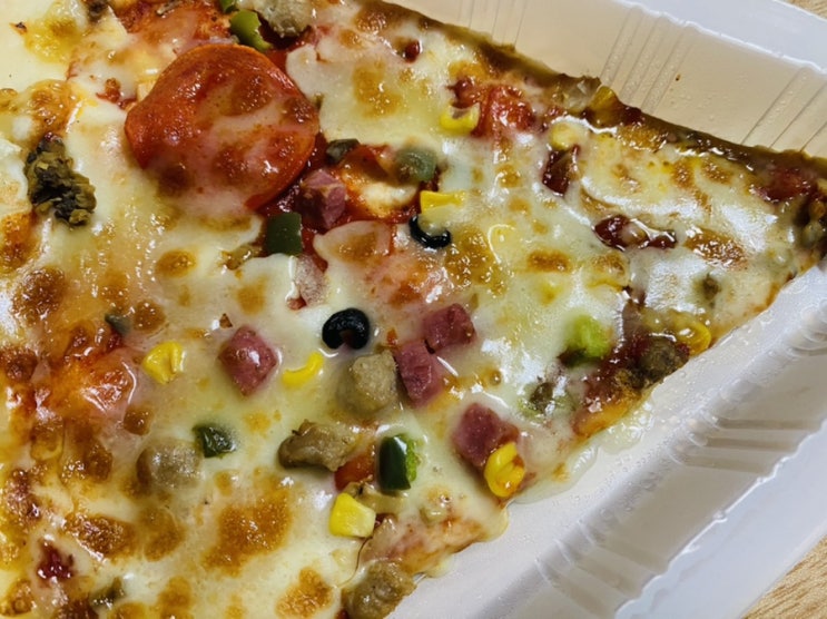  편의점 피자 CU 2XL 콤비네이션 칼로리 영양성분