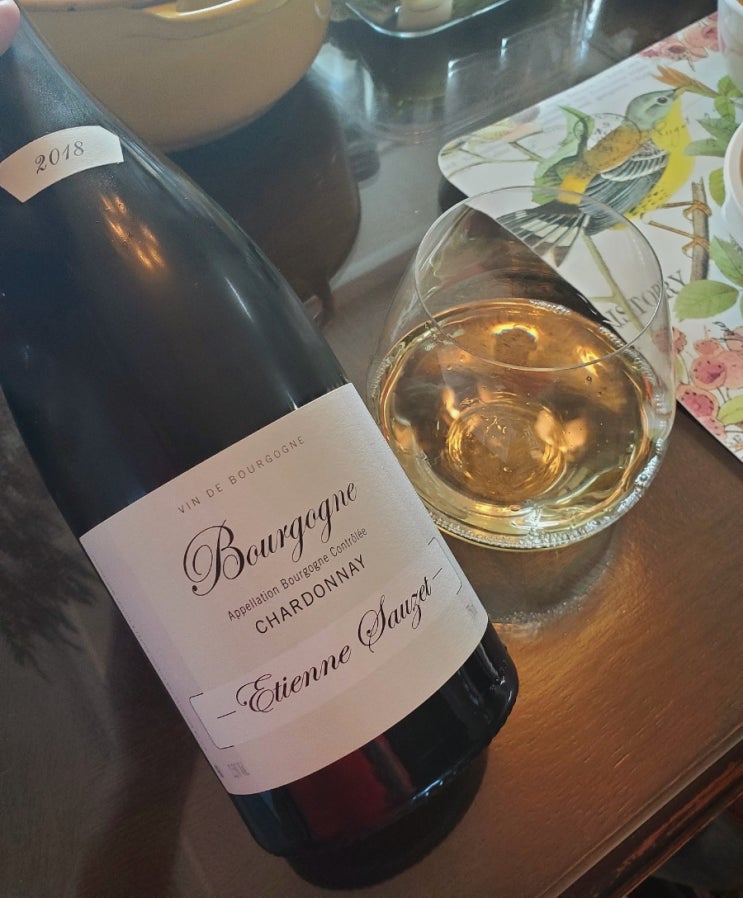  Domaine Etienne Sauzet Bourgogne Blanc 2018, 에띠엔 세조 부르고뉴 블랑