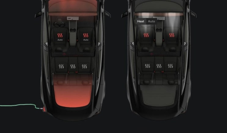  Tesla, 새 버전의 모바일 앱에 자동 좌석 난방 제어 기능 추가