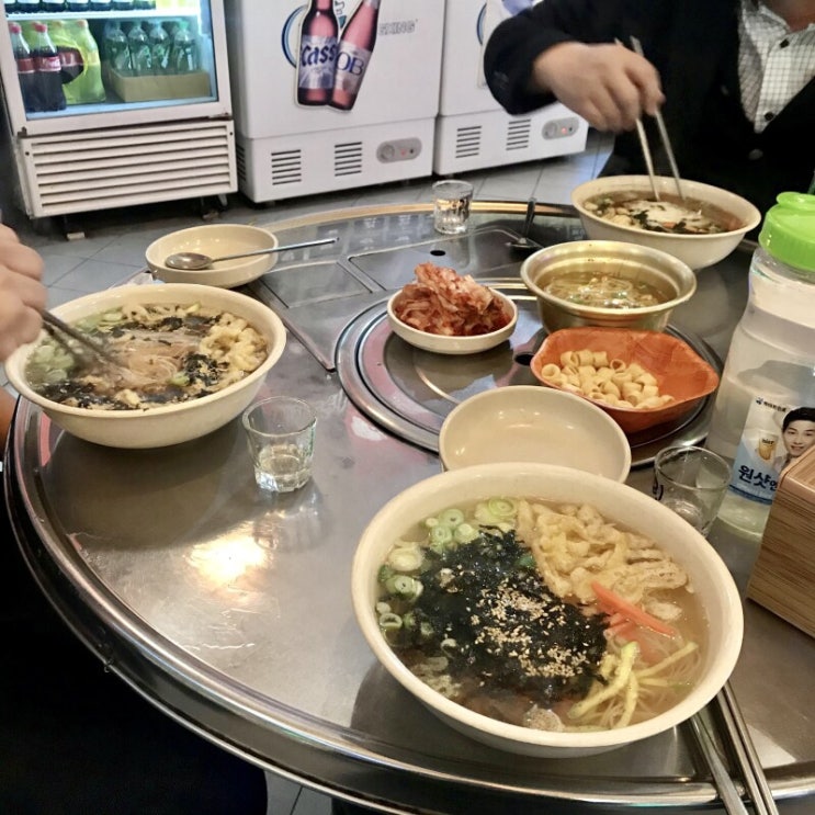 귀가 전 잔치국수로 해장하기 좋은 쌍용동 신코리아포차 / 천안식후감