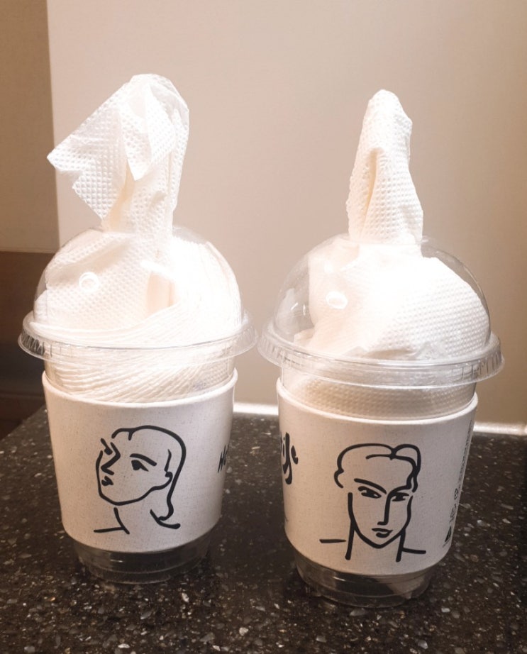  일회용 플라스틱 음료컵으로 휴지케이스 만들기(zerowaste)(제로웨이스트)(버리지말아요)(활용하기)(내돈내산)