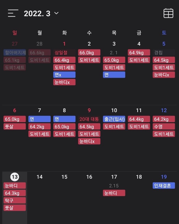  나름대로 꽉 채워진 의미있은 하루(교회/5끼/탁구/풋살) | 일상일기록 | 고양이집사 | D+167