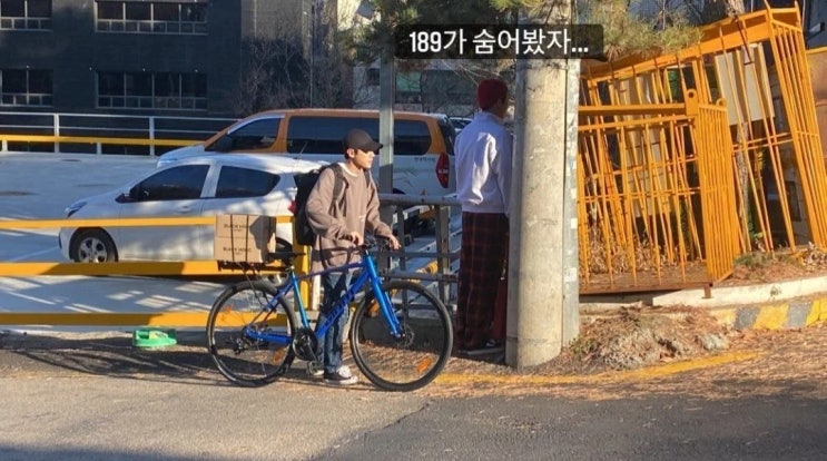 묵언수행 중인 박서함 묵언수행 중인 박서함