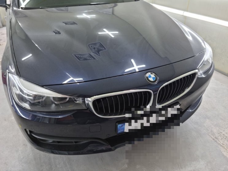  부산 bmw 수입자동차 범퍼 수리비 부분도색 으로 저렴히 작업