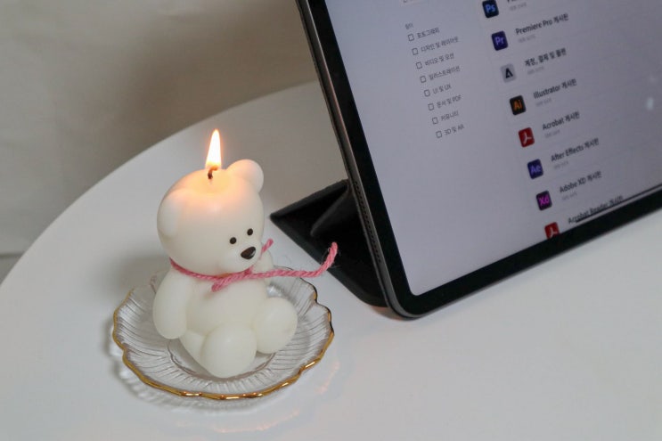 석고방향제 오브셉템버 귀여운 곰돌이캔들 석고방향제 오브셉템버 귀여운 곰돌이캔들