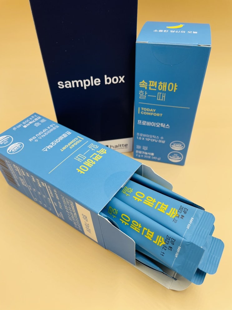  맛있는 효소유산균 속편해야할때 바나나맛 프로바이오틱스