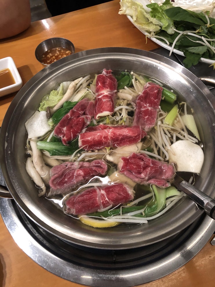  상수역 샤브샤브 맛집 1976 샤브샤브