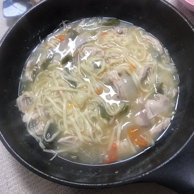 하림 닭한마리 칼국수 밀키트로 요리해먹기!