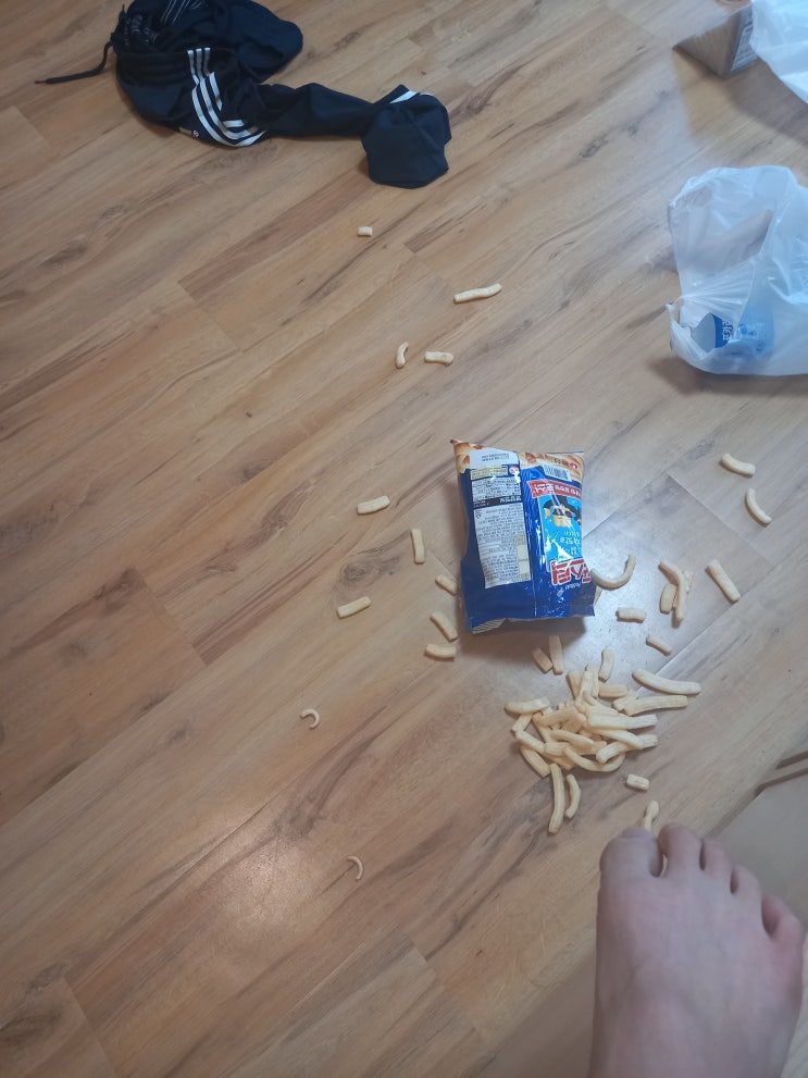  하 포스틱 쏟아버렸다