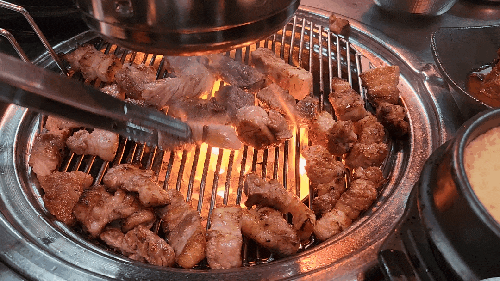  [아산 맛집]"광시연탄갈비"두툼한 돼지고기 연탄구이와 푸짐한 밑반찬!