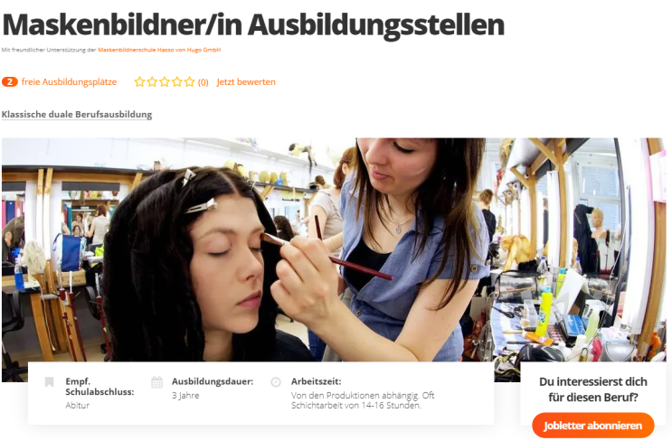 [아우스빌둥] 독일에서 메이크업 아티스트로 취업하기, 메이크업 아티스트 해외 취업 하는 법 궁금해요!