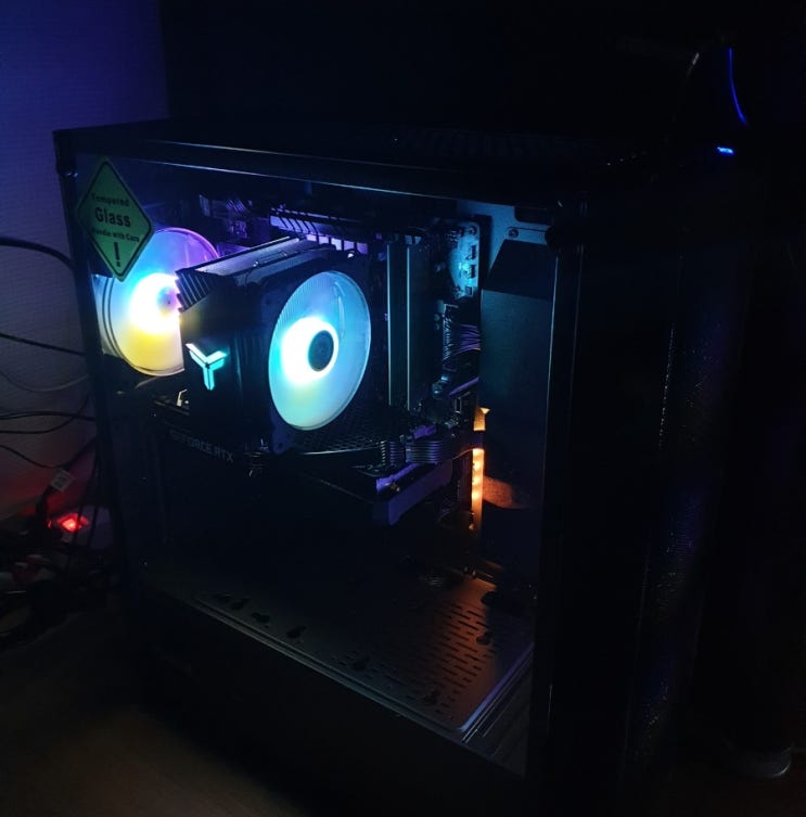  테스크탑~ 조립PC 인텔12세대 I5 12400F, 그래픽카드 RTX3060TI 지르다!