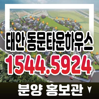 충남 태안군 태안읍 동문리 태안동문타운하우스 대단지 프리미엄 전원생활 추천지! 분양가,홍보관 위치예약