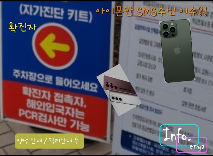  코로나 확진자와 아이폰 사용자와의 관계