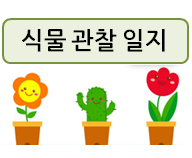  식물관찰일지 양식! 반려 식물 키우며 쓰기에 좋아요~