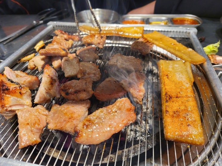  목동무한리필 참숯 고기집 목동맛집 화로상회 목동1호점
