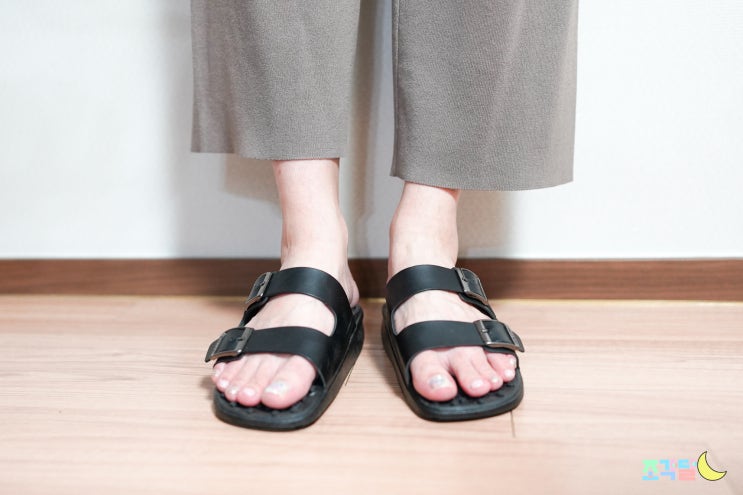  붓기빠지는 건강신발 추천! 밸롭 베드킹 칼로링 지압슬리퍼 V2