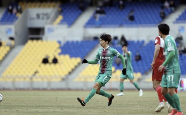 K리그2 국내 프로축구 5라운드 대전시티즌 안산그리너스