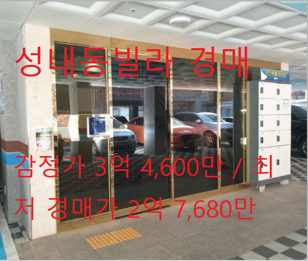  강동구 성내동 빌라(다세대) 경매물건