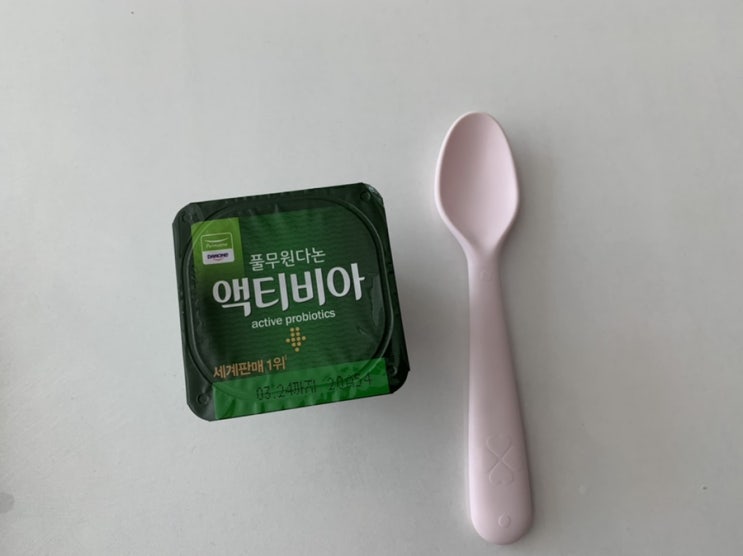 풀무원 다논 액티비아 더블액션 푸룬 맛, 알로에 맛  1일 1요거트로 굿
