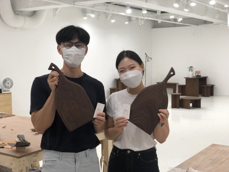  인천원데이클래스 플레이팅도마 만들기 엘로힘 우드워킹 스튜디오