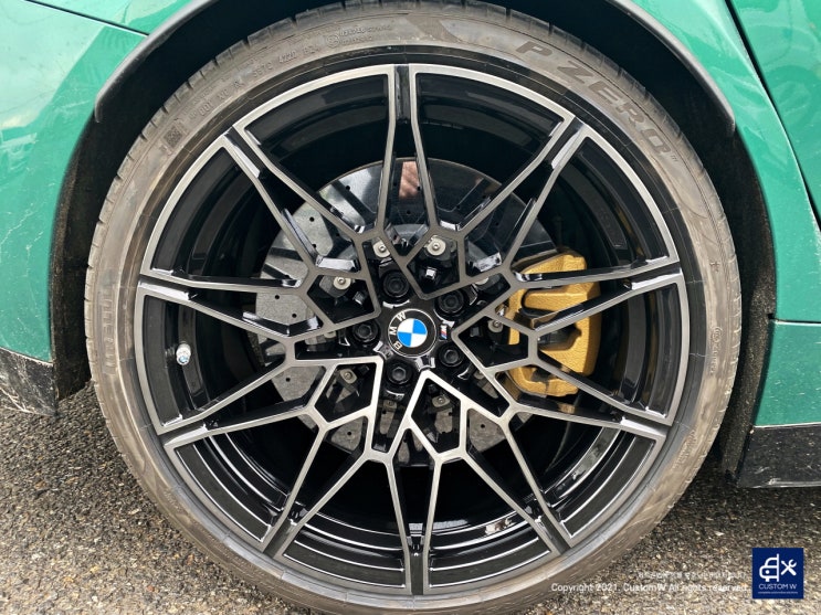 BMW M3 826M 휠상처 정밀 가공 다이아몬드 컷팅 휠복원